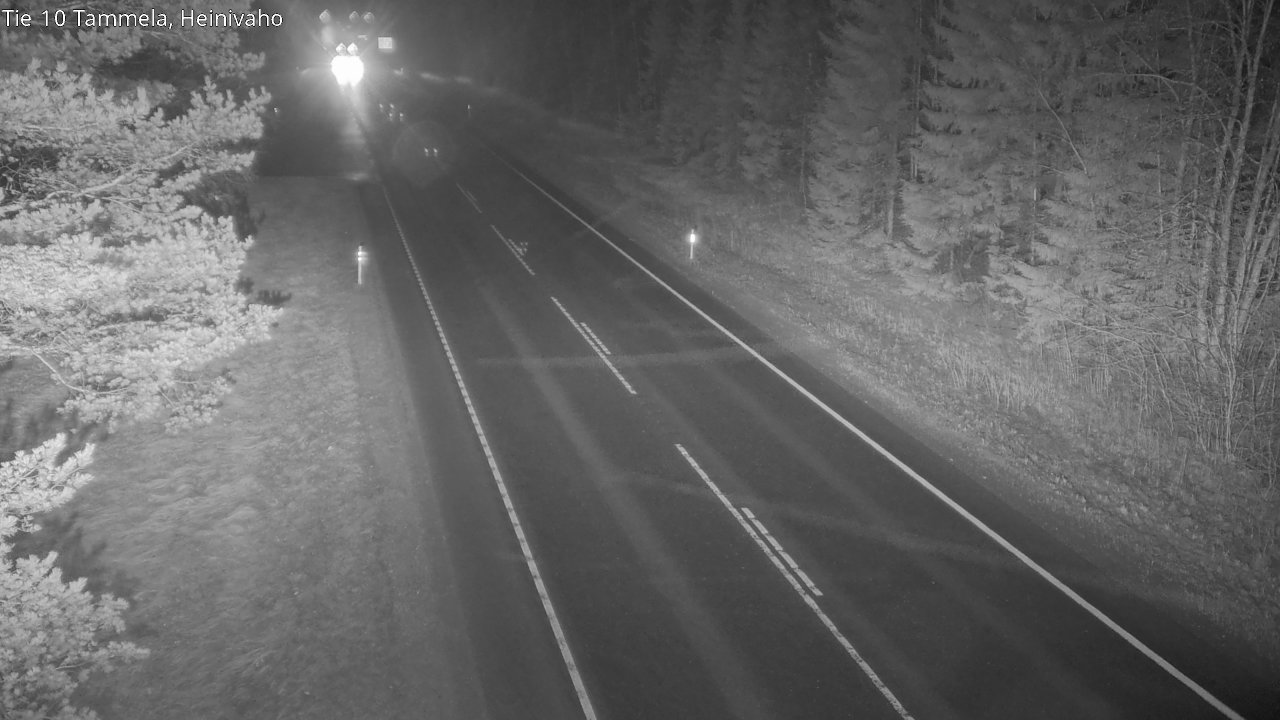 Weather Camera Image Väg 10 Tammela, Heinivaho, Tammela, Kanta-Häme