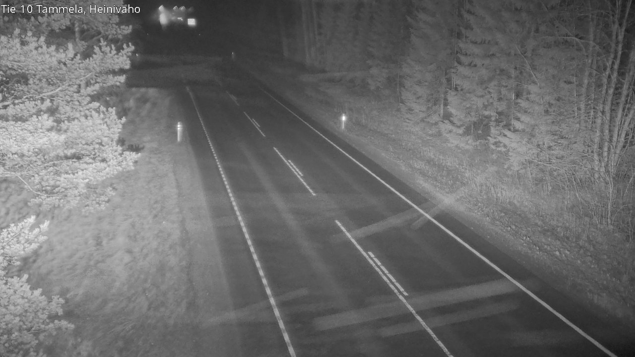 Weather Camera Image Väg 10 Tammela, Heinivaho, Tammela, Kanta-Häme