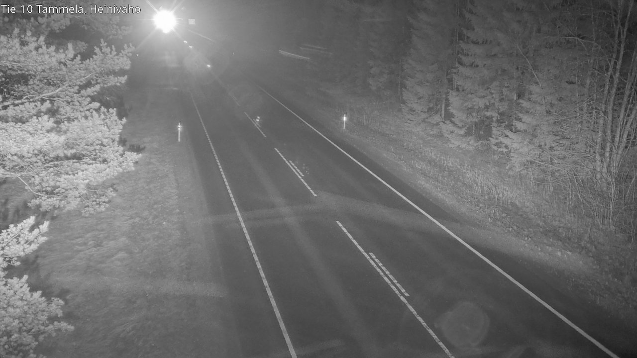 Weather Camera Image Road 10 Tammela, Heinivaho, Tammela, Kanta-Häme