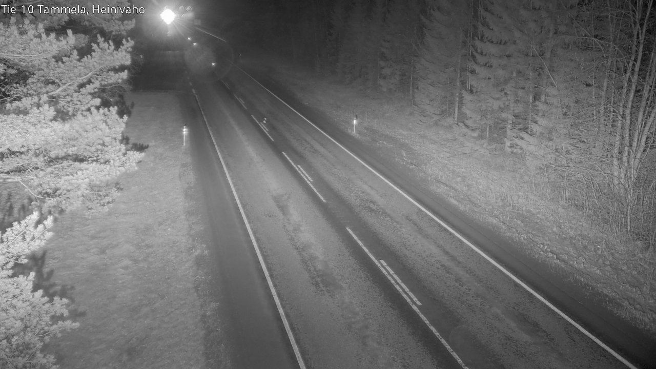 Weather Camera Image Väg 10 Tammela, Heinivaho, Tammela, Kanta-Häme