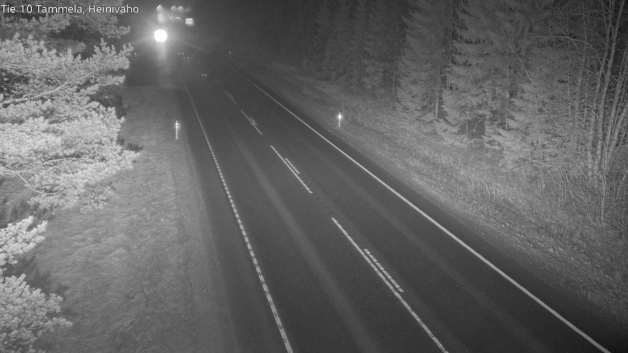 Weather Camera Image Road 10 Tammela, Heinivaho, Tammela, Kanta-Häme