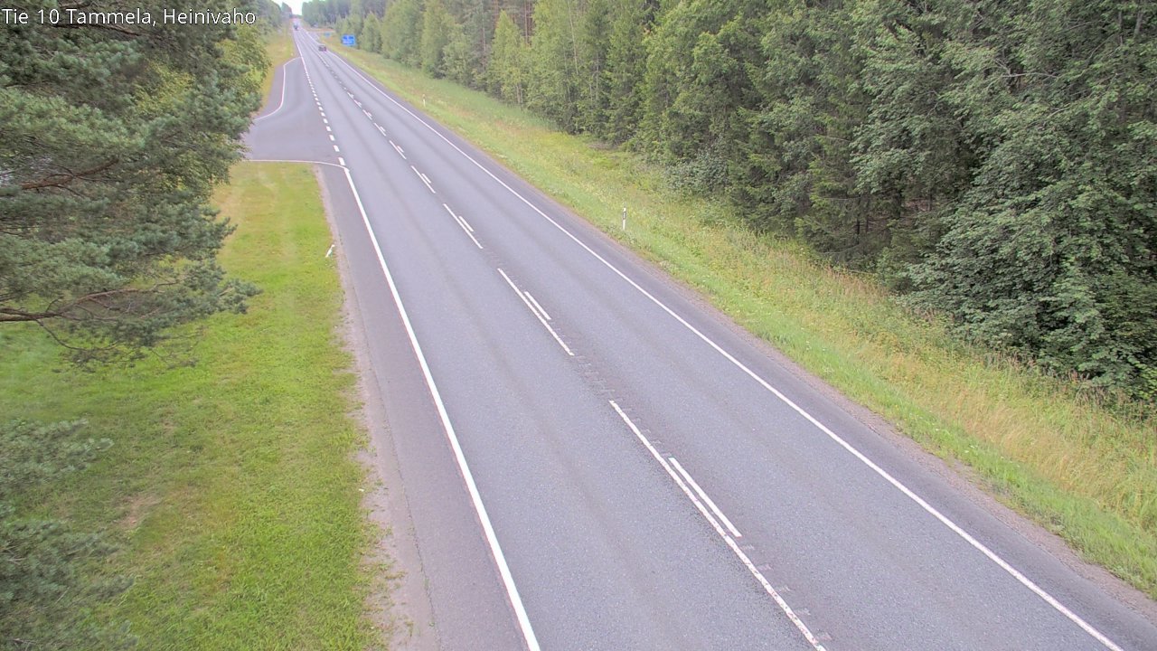 Weather Camera Image Road 10 Tammela, Heinivaho, Tammela, Kanta-Häme
