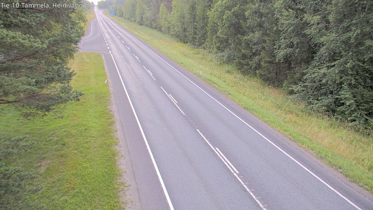 Weather Camera Image Road 10 Tammela, Heinivaho, Tammela, Kanta-Häme