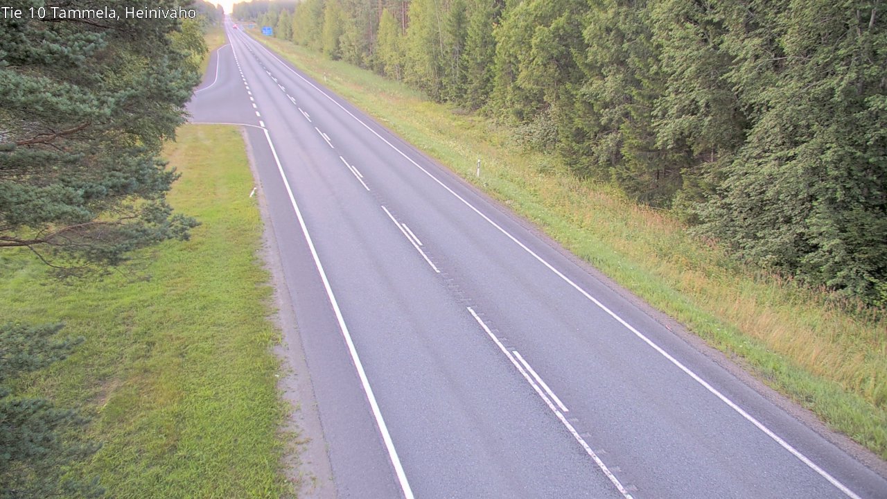 Weather Camera Image Road 10 Tammela, Heinivaho, Tammela, Kanta-Häme