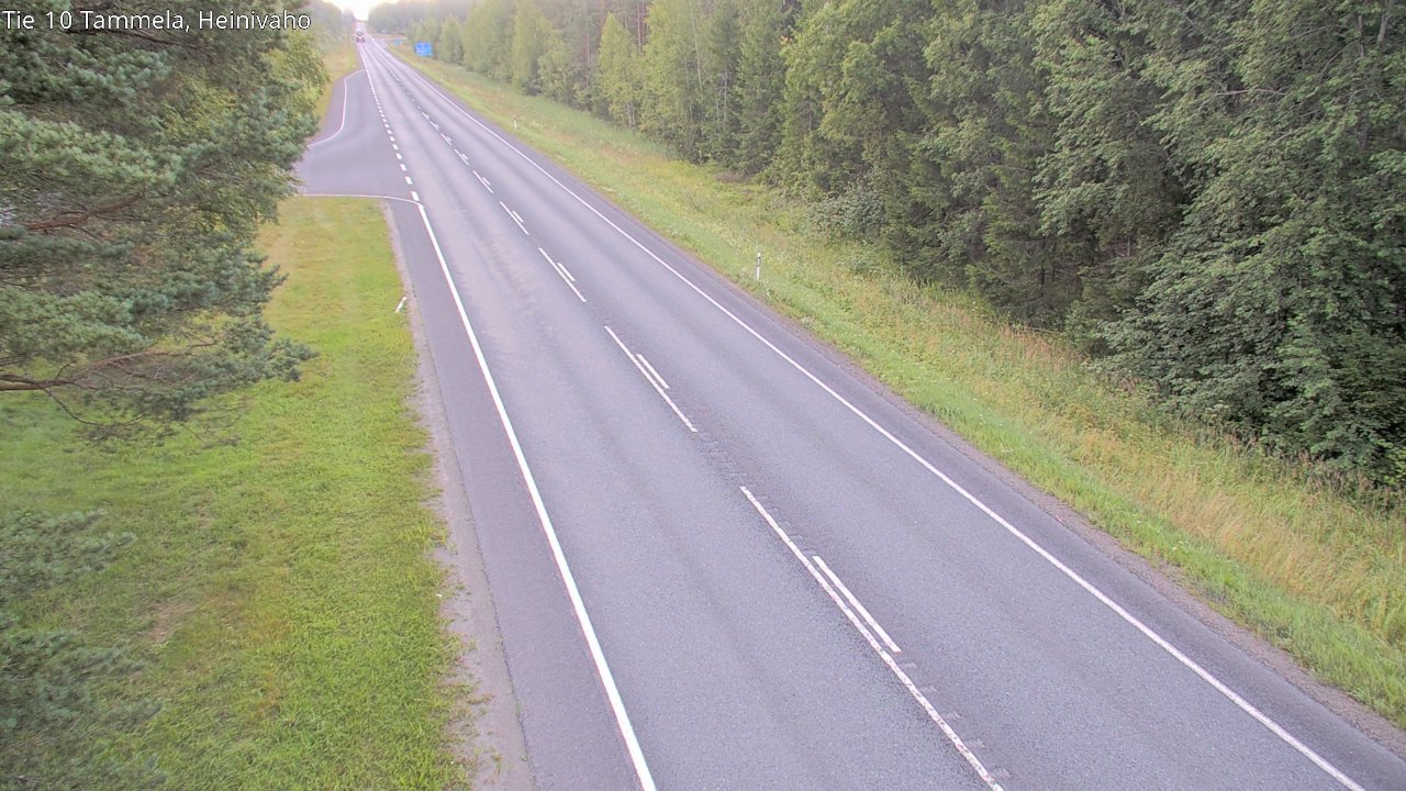 Weather Camera Image Road 10 Tammela, Heinivaho, Tammela, Kanta-Häme