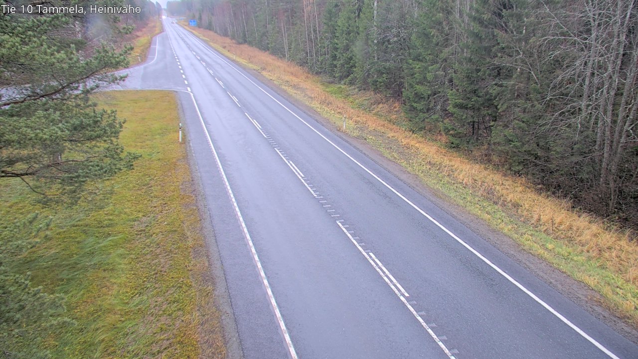 Weather Camera Image Road 10 Tammela, Heinivaho, Tammela, Kanta-Häme