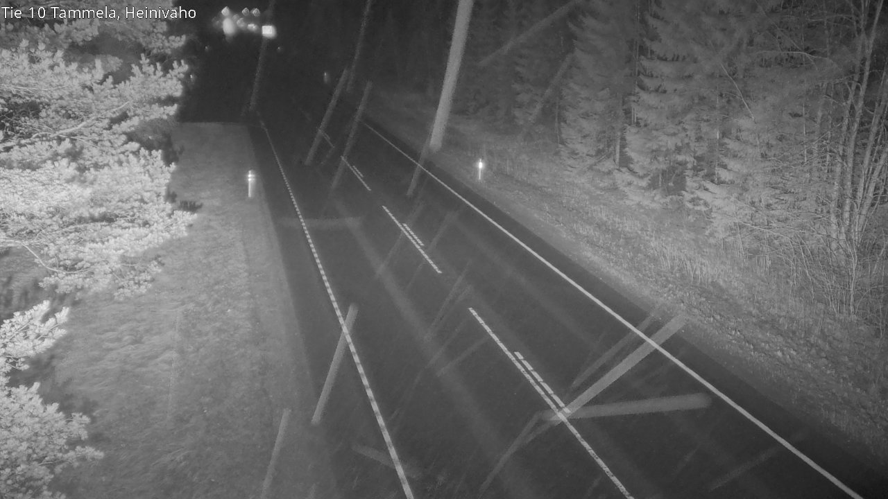 Weather Camera Image Väg 10 Tammela, Heinivaho, Tammela, Kanta-Häme