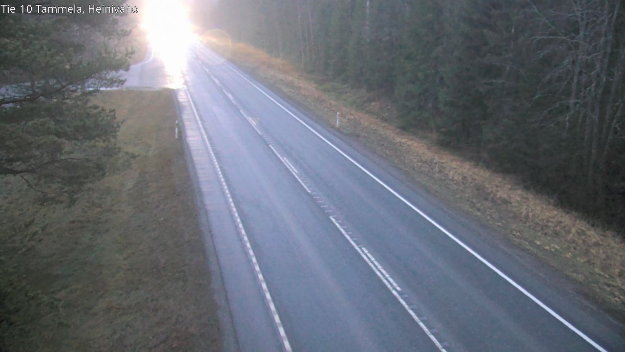 Weather Camera Image Road 10 Tammela, Heinivaho, Tammela, Kanta-Häme