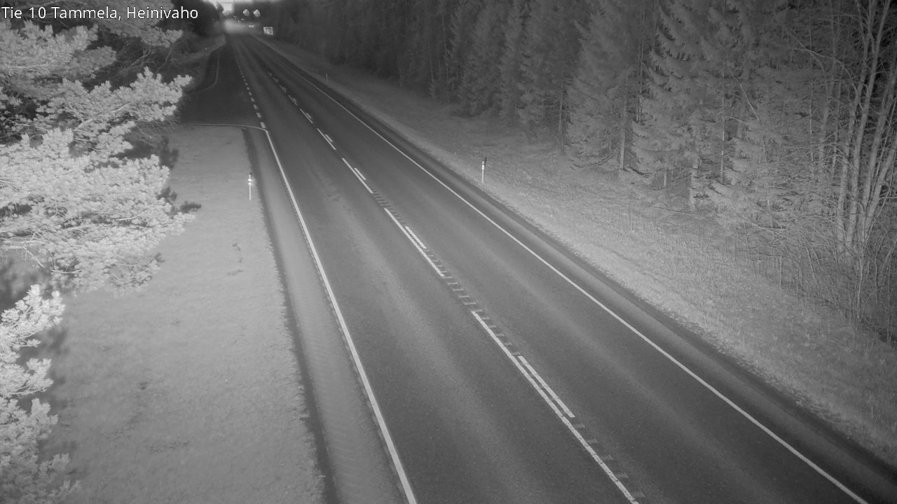 Weather Camera Image Road 10 Tammela, Heinivaho, Tammela, Kanta-Häme