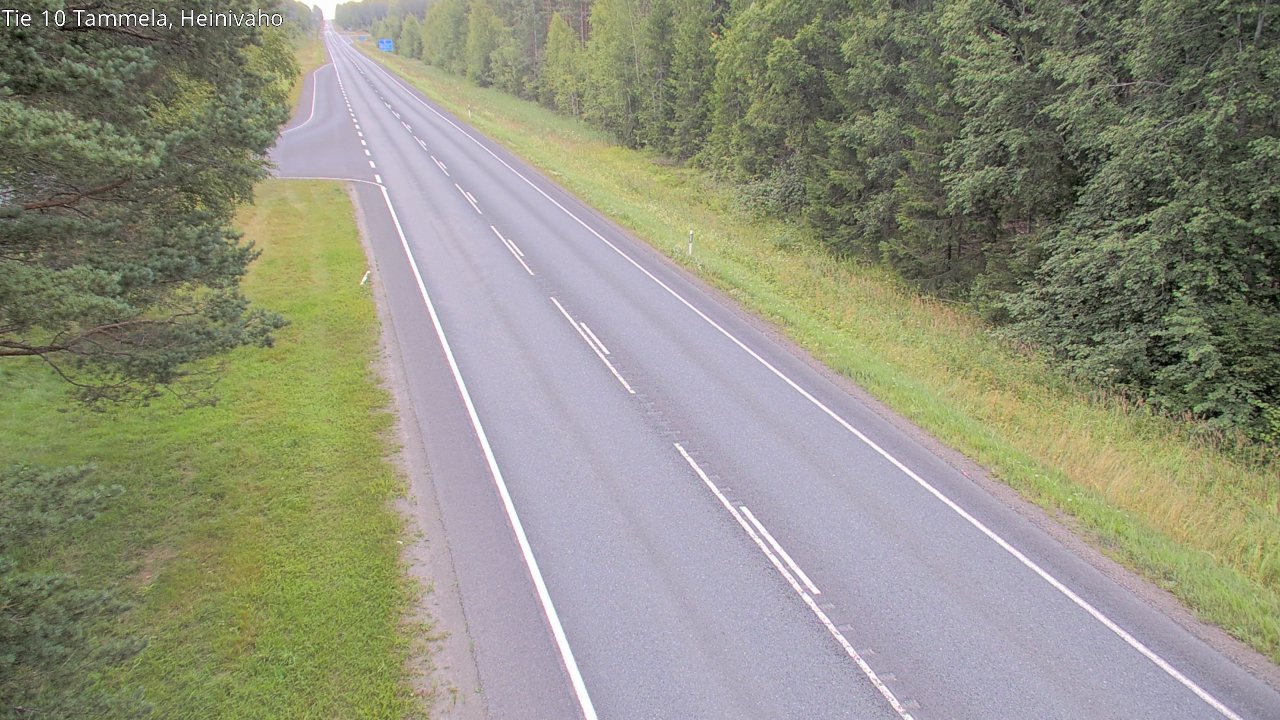 Weather Camera Image Road 10 Tammela, Heinivaho, Tammela, Kanta-Häme