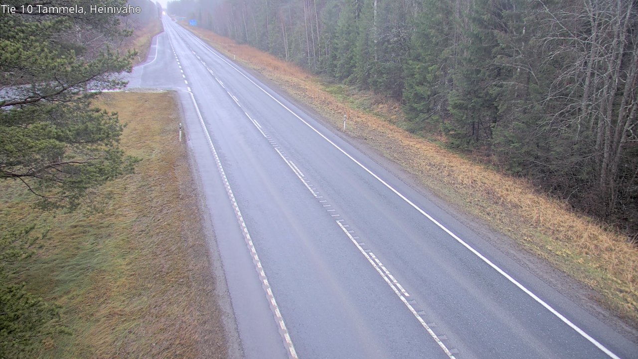 Weather Camera Image Road 10 Tammela, Heinivaho, Tammela, Kanta-Häme