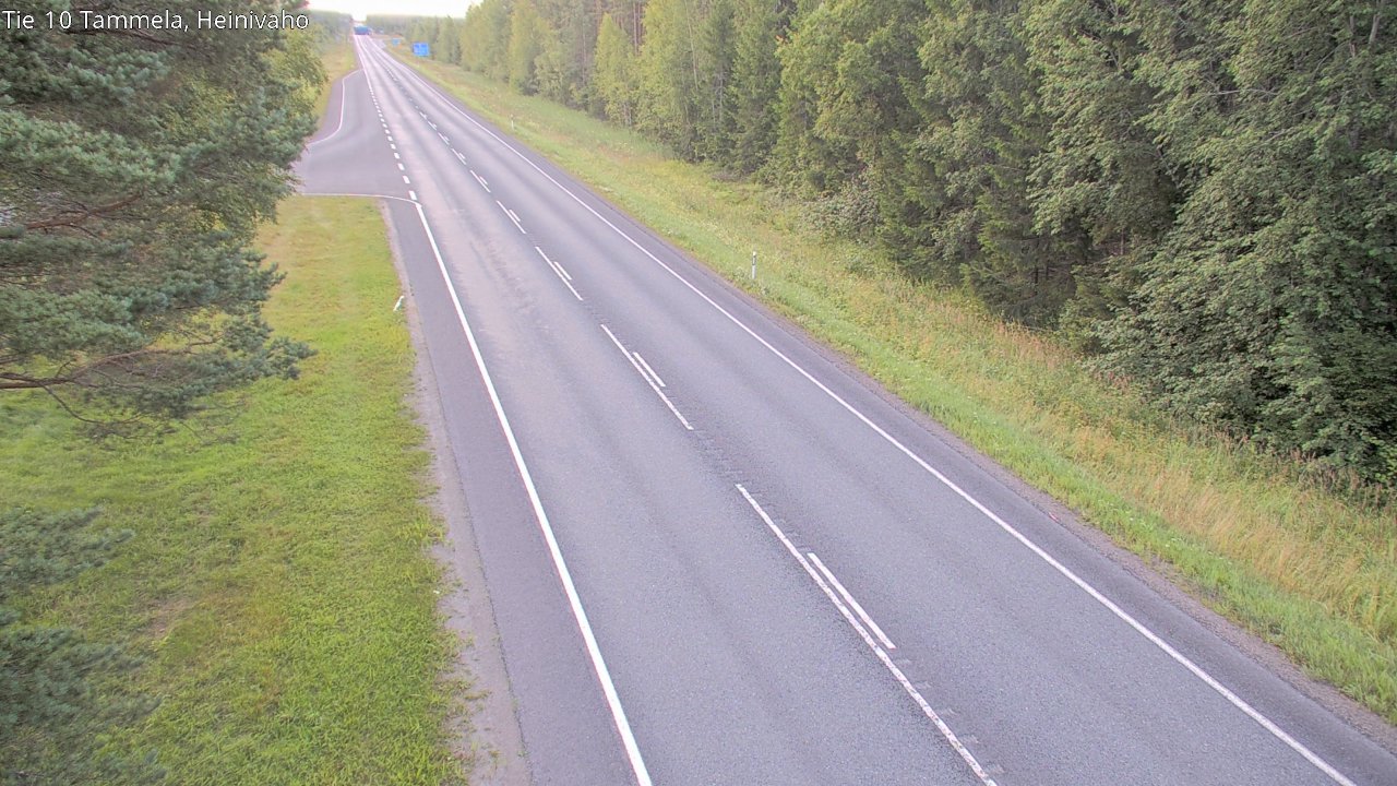 Weather Camera Image Road 10 Tammela, Heinivaho, Tammela, Kanta-Häme
