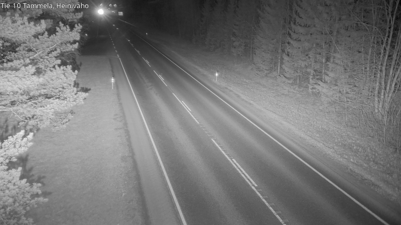 Weather Camera Image Road 10 Tammela, Heinivaho, Tammela, Kanta-Häme