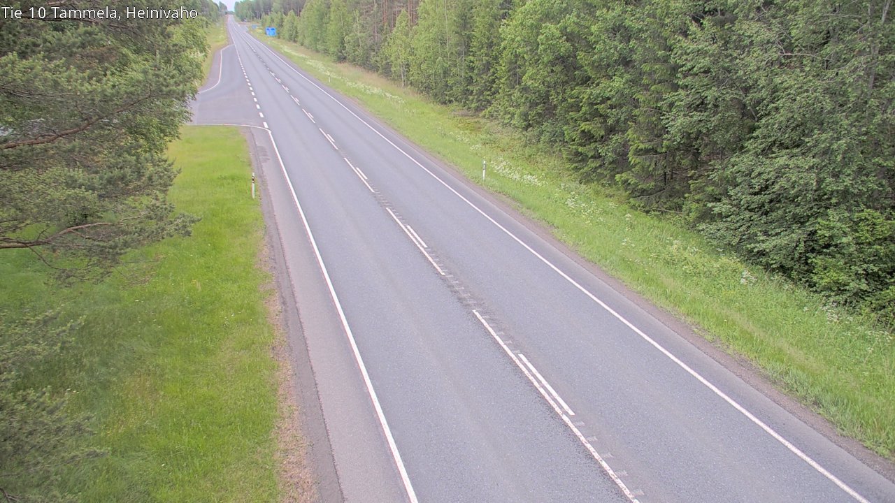 Weather Camera Image Road 10 Tammela, Heinivaho, Tammela, Kanta-Häme