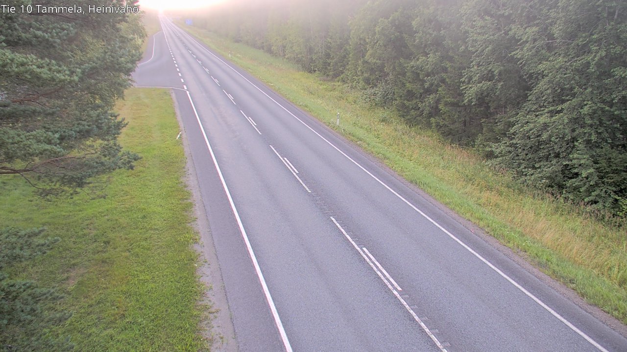 Weather Camera Image Road 10 Tammela, Heinivaho, Tammela, Kanta-Häme