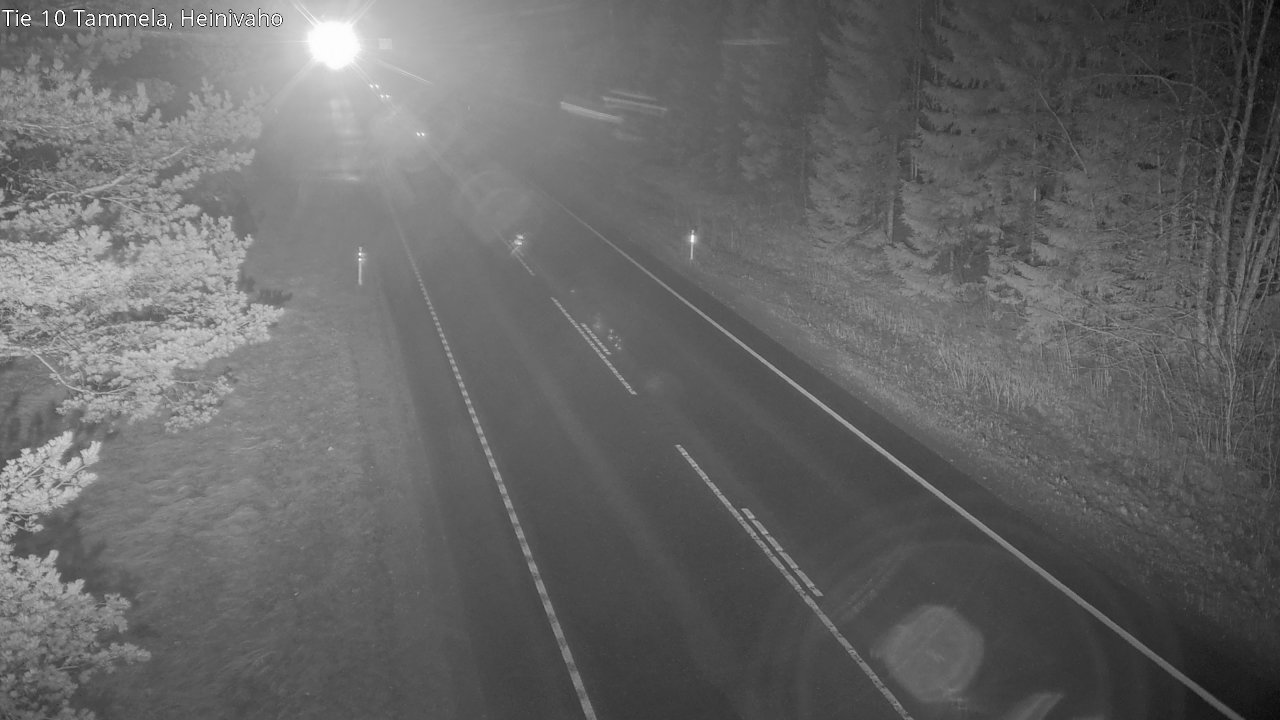 Weather Camera Image Väg 10 Tammela, Heinivaho, Tammela, Kanta-Häme