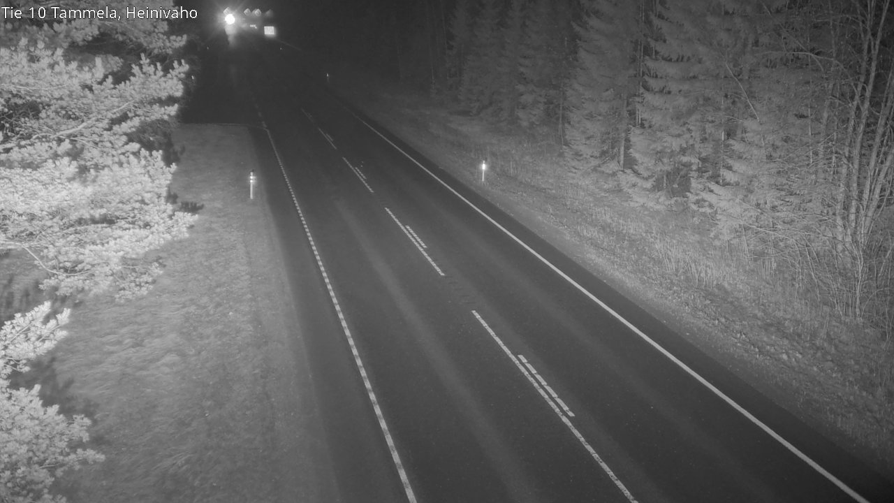 Weather Camera Image Väg 10 Tammela, Heinivaho, Tammela, Kanta-Häme