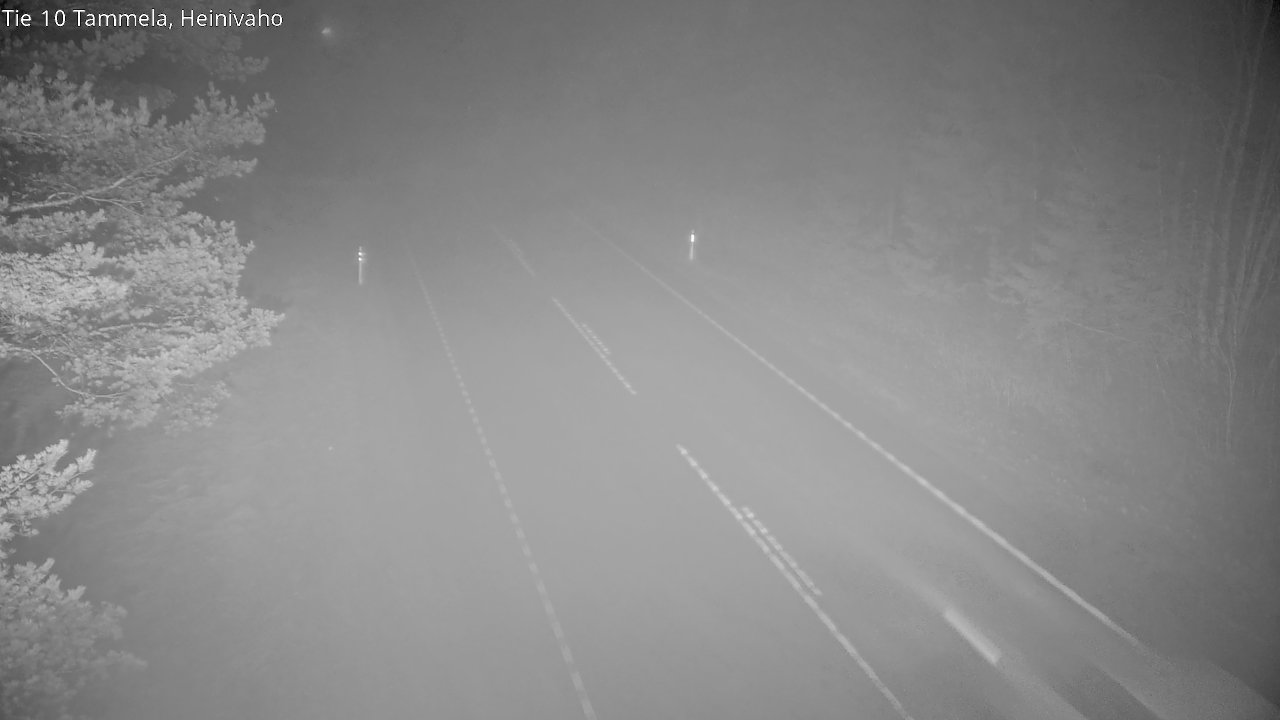 Weather Camera Image Road 10 Tammela, Heinivaho, Tammela, Kanta-Häme
