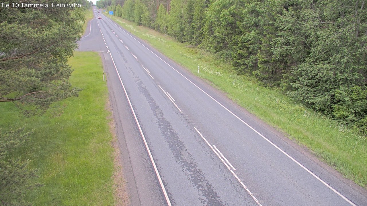 Weather Camera Image Road 10 Tammela, Heinivaho, Tammela, Kanta-Häme