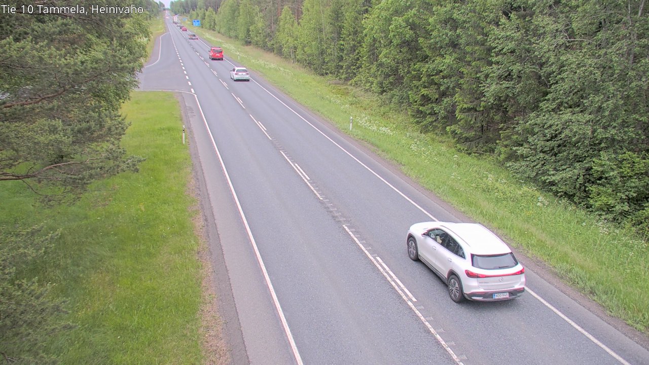 Weather Camera Image Road 10 Tammela, Heinivaho, Tammela, Kanta-Häme