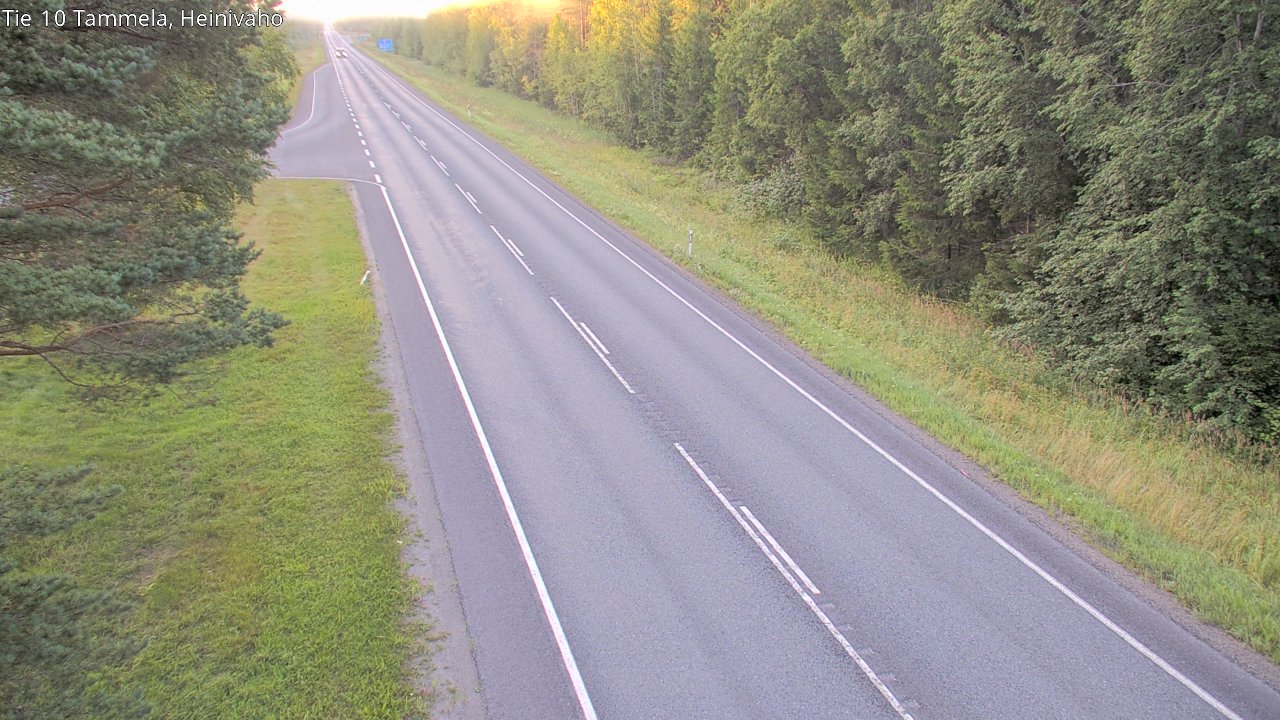 Weather Camera Image Road 10 Tammela, Heinivaho, Tammela, Kanta-Häme