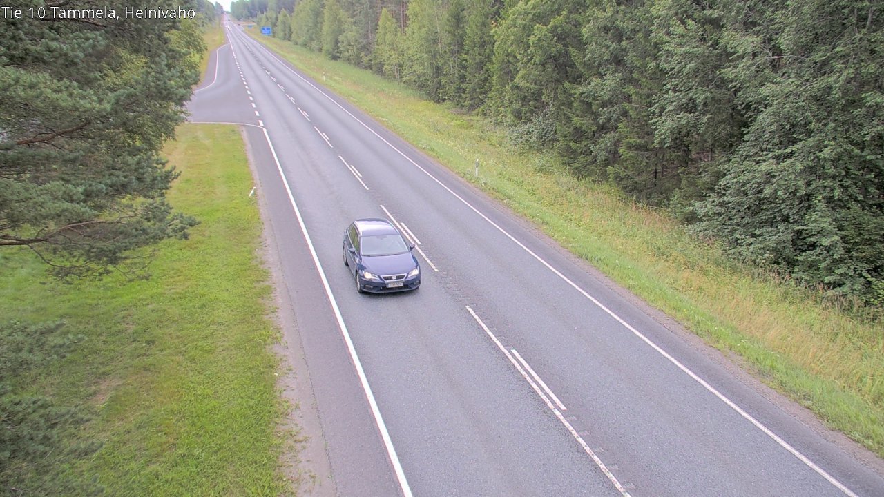Weather Camera Image Road 10 Tammela, Heinivaho, Tammela, Kanta-Häme