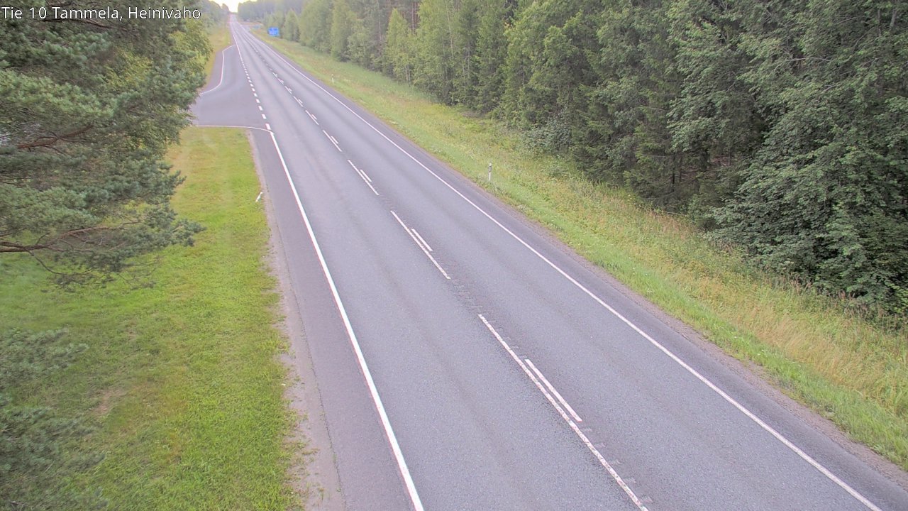 Weather Camera Image Road 10 Tammela, Heinivaho, Tammela, Kanta-Häme