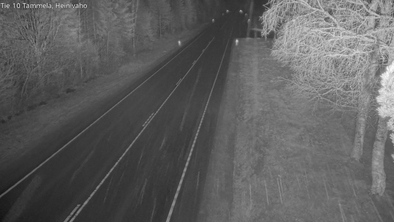 Weather Camera Image Väg 10 Tammela, Heinivaho, Tammela, Kanta-Häme