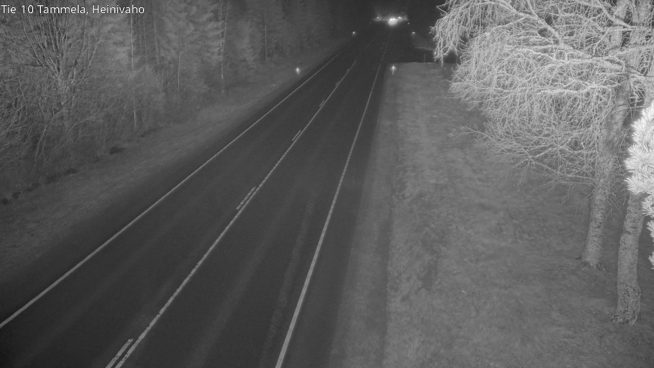 Weather Camera Image Väg 10 Tammela, Heinivaho, Tammela, Kanta-Häme