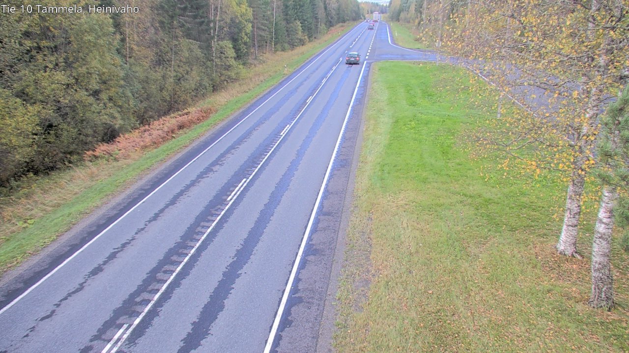 Weather Camera Image Road 10 Tammela, Heinivaho, Tammela, Kanta-Häme
