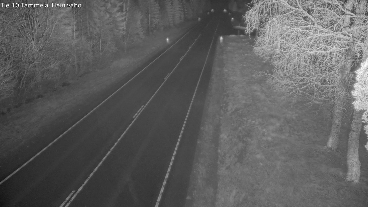 Weather Camera Image Road 10 Tammela, Heinivaho, Tammela, Kanta-Häme