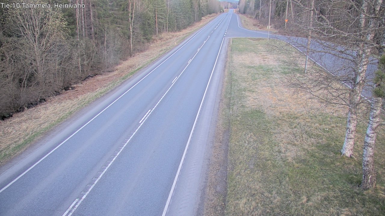 Weather Camera Image Road 10 Tammela, Heinivaho, Tammela, Kanta-Häme