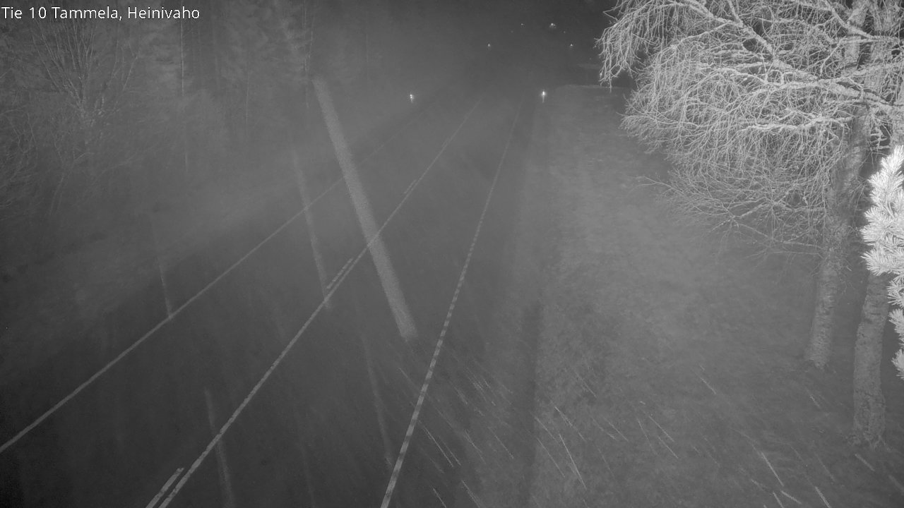 Weather Camera Image Road 10 Tammela, Heinivaho, Tammela, Kanta-Häme