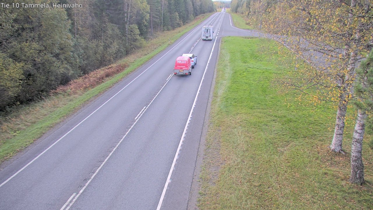 Weather Camera Image Road 10 Tammela, Heinivaho, Tammela, Kanta-Häme