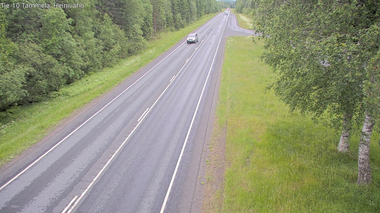 Weather Camera Image Väg 10 Tammela, Heinivaho, Tammela, Kanta-Häme