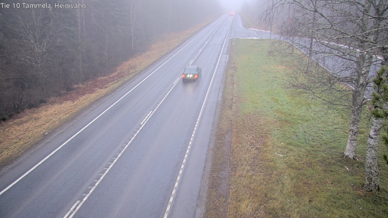 Weather Camera Image Road 10 Tammela, Heinivaho, Tammela, Kanta-Häme