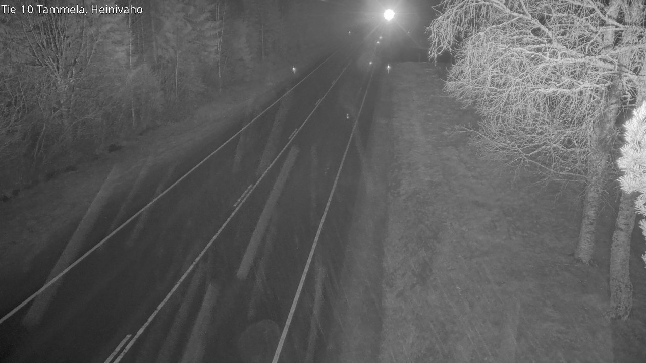 Weather Camera Image Väg 10 Tammela, Heinivaho, Tammela, Kanta-Häme