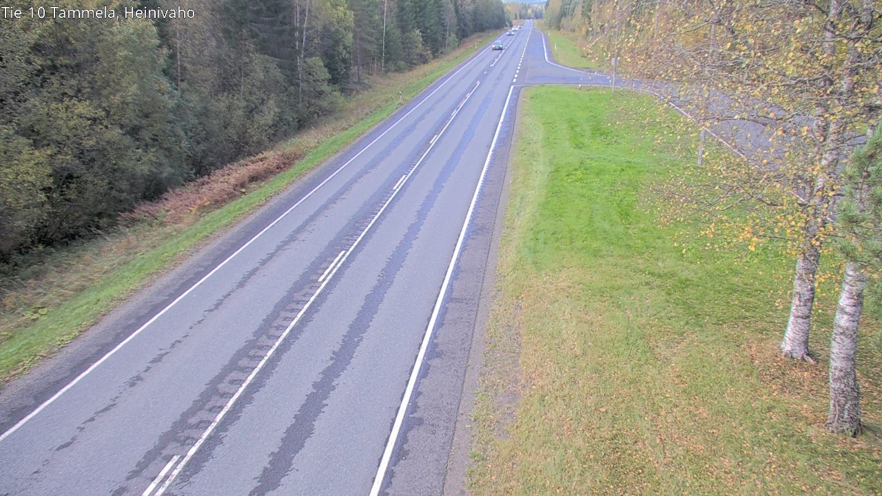 Weather Camera Image Road 10 Tammela, Heinivaho, Tammela, Kanta-Häme
