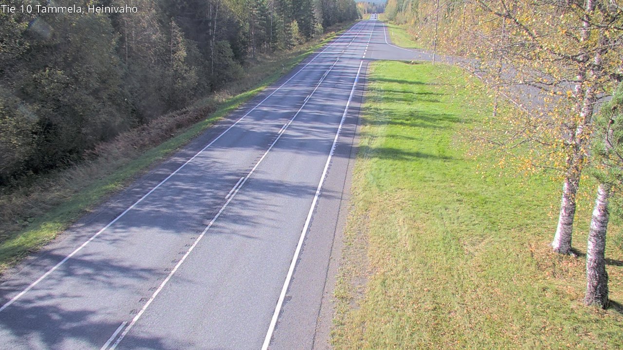 Weather Camera Image Road 10 Tammela, Heinivaho, Tammela, Kanta-Häme