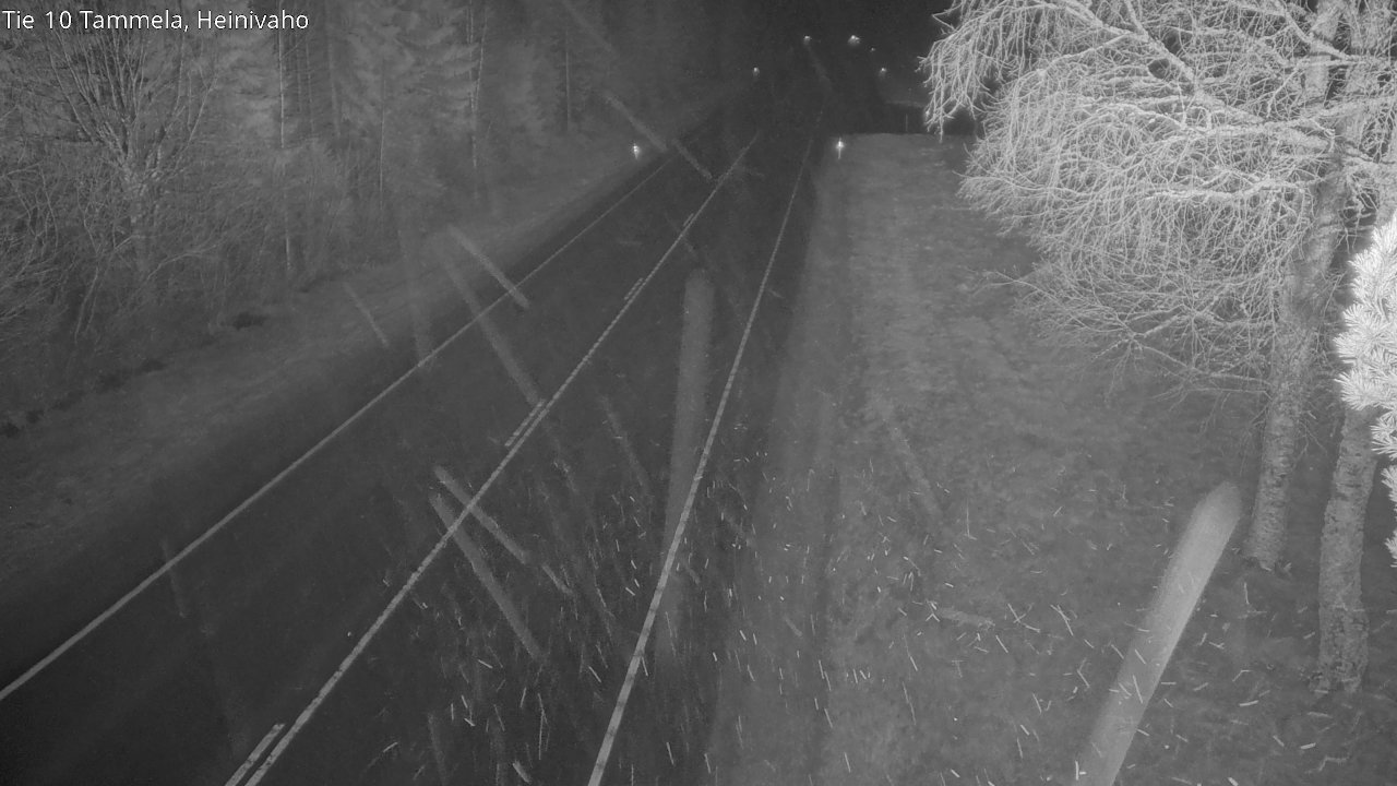 Weather Camera Image Väg 10 Tammela, Heinivaho, Tammela, Kanta-Häme