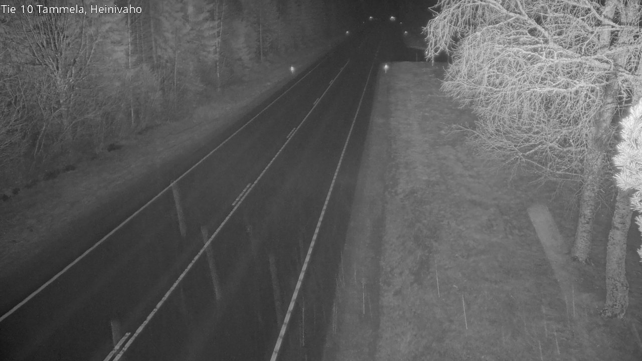 Weather Camera Image Väg 10 Tammela, Heinivaho, Tammela, Kanta-Häme