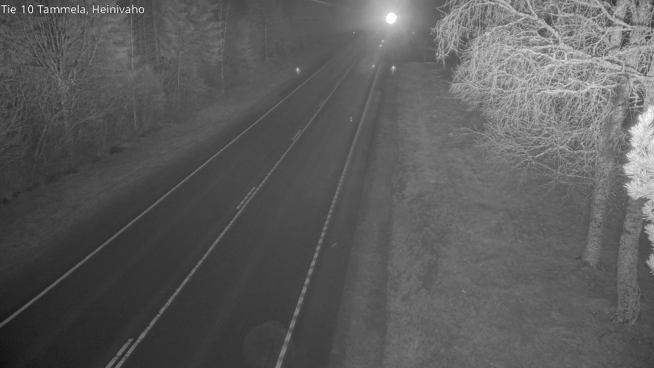 Weather Camera Image Road 10 Tammela, Heinivaho, Tammela, Kanta-Häme