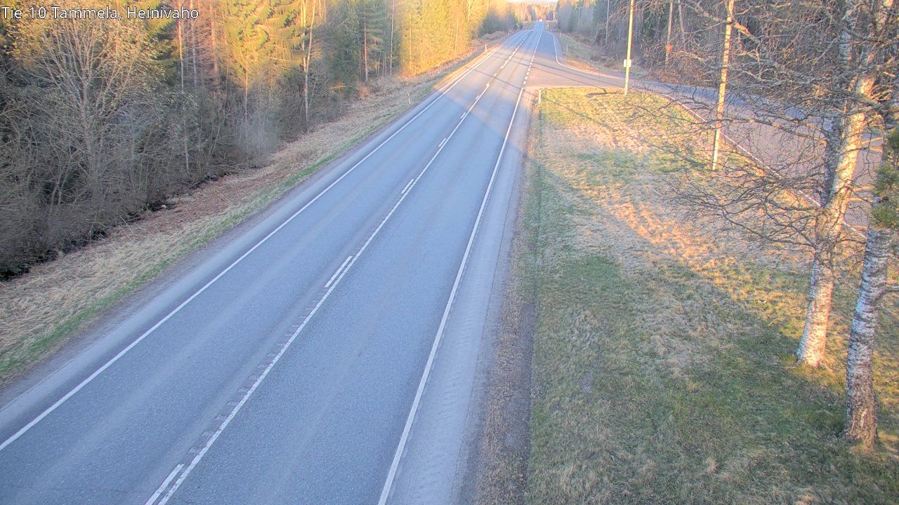 Weather Camera Image Road 10 Tammela, Heinivaho, Tammela, Kanta-Häme