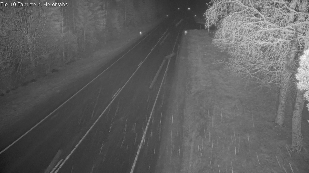 Weather Camera Image Väg 10 Tammela, Heinivaho, Tammela, Kanta-Häme