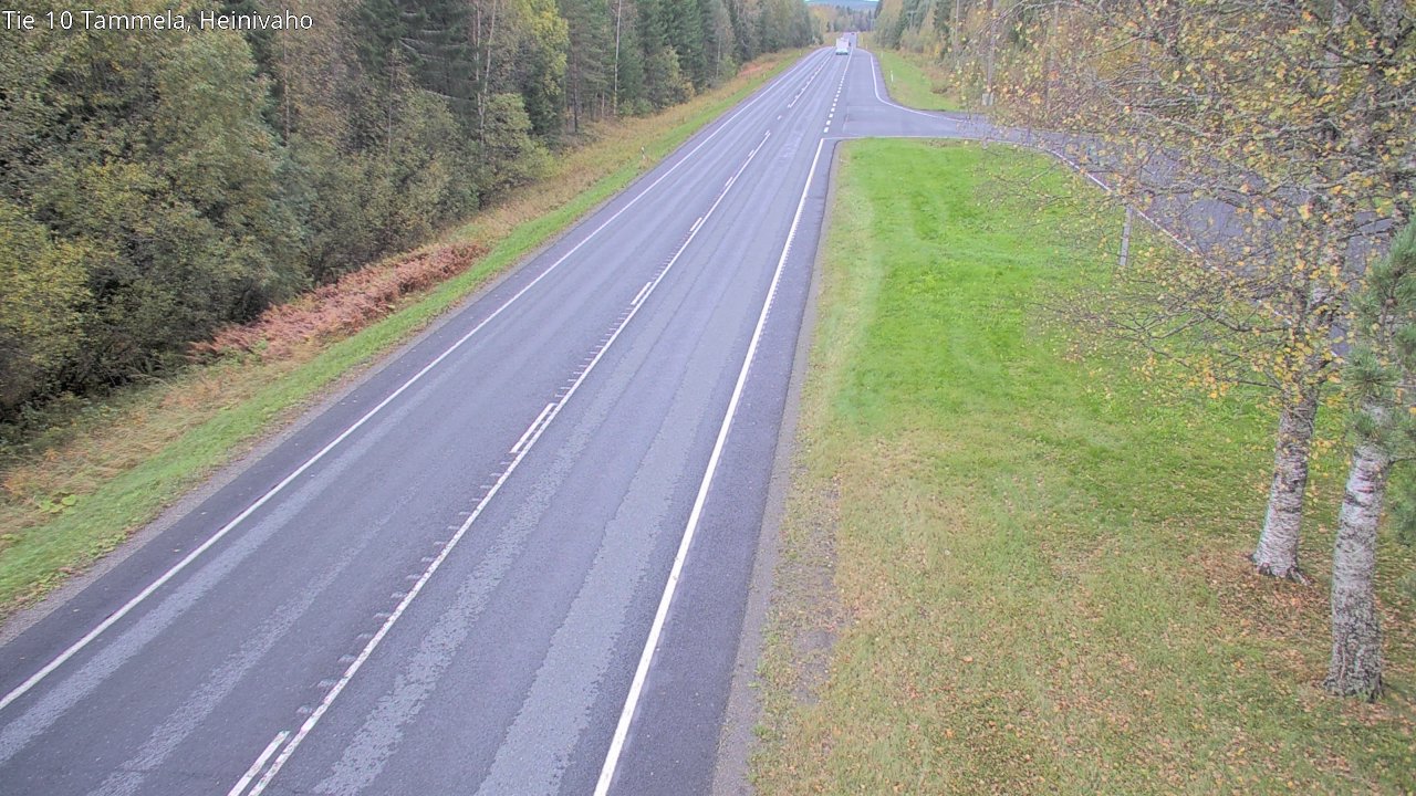 Weather Camera Image Road 10 Tammela, Heinivaho, Tammela, Kanta-Häme