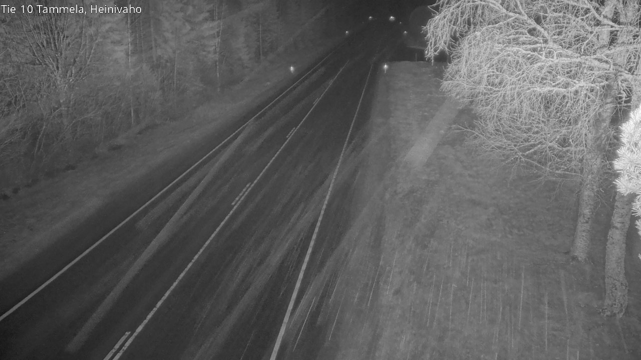 Weather Camera Image Väg 10 Tammela, Heinivaho, Tammela, Kanta-Häme