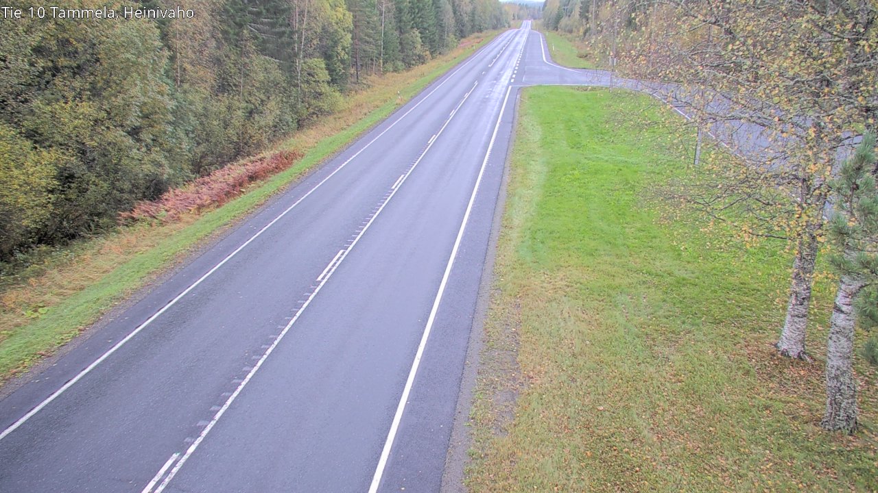 Weather Camera Image Road 10 Tammela, Heinivaho, Tammela, Kanta-Häme
