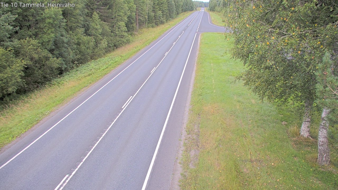 Weather Camera Image Road 10 Tammela, Heinivaho, Tammela, Kanta-Häme