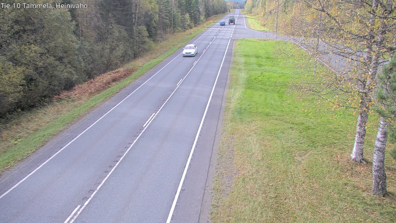 Weather Camera Image Road 10 Tammela, Heinivaho, Tammela, Kanta-Häme
