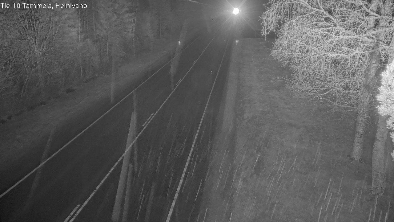 Weather Camera Image Väg 10 Tammela, Heinivaho, Tammela, Kanta-Häme